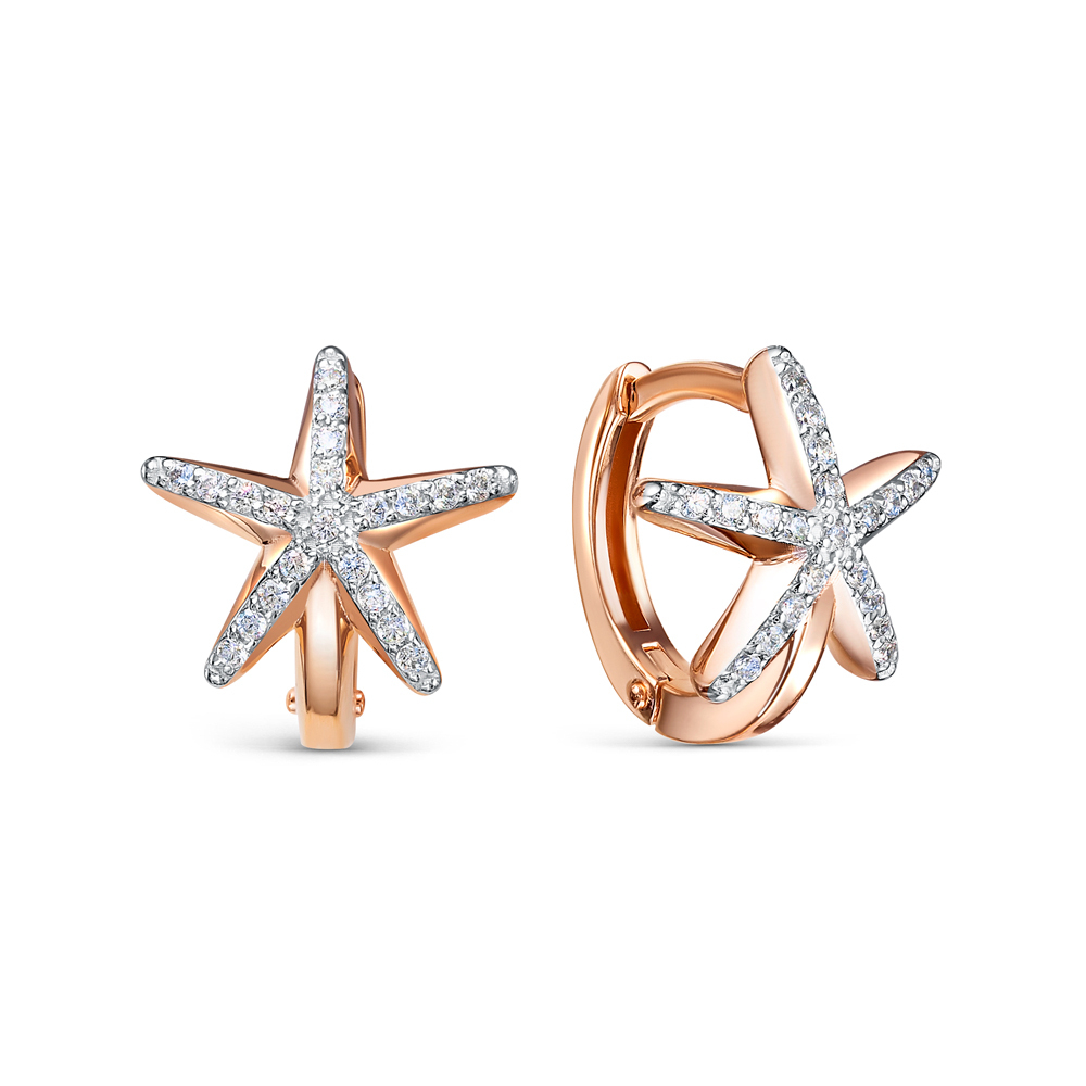 Серьги из золота 585 пробы