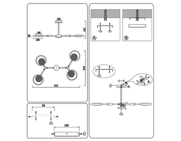 Подвесной светодиодный светильник 28W 3000K-6400K FL51609/4 WH/LW белый/светлое дерево Comfort LineTech Ambrella