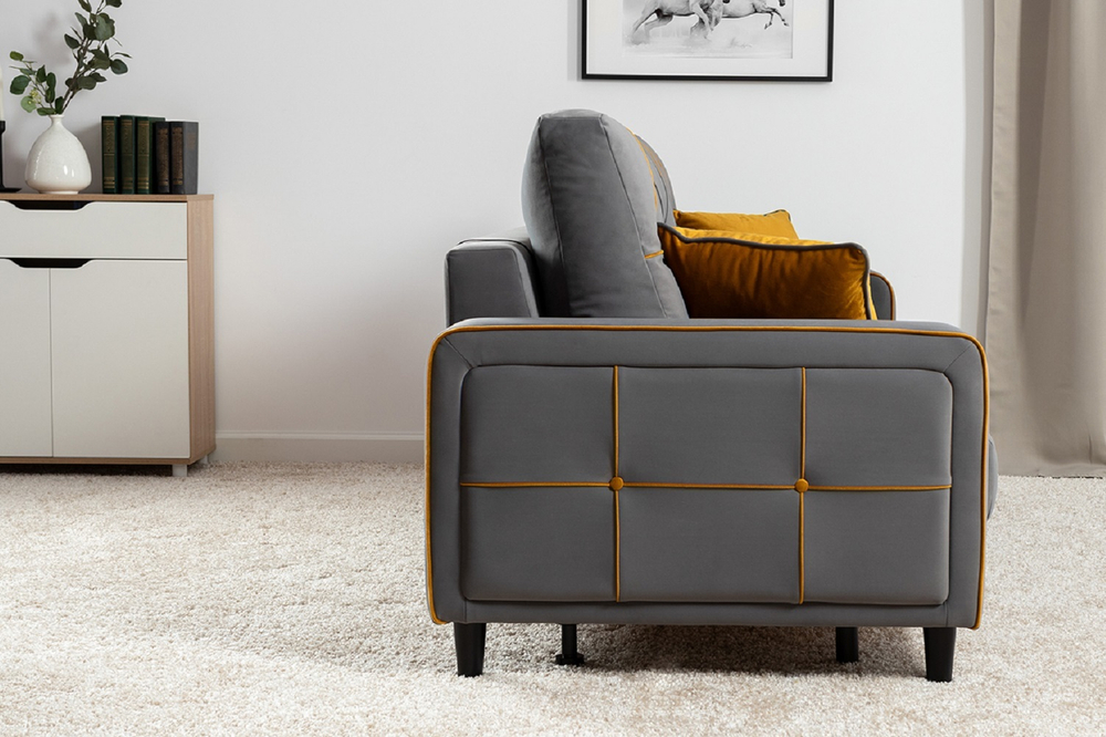 Диван кровать Черри, Серый