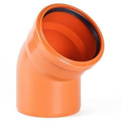 Отвод ХЕМКОР НК 110 мм, 45 гр.