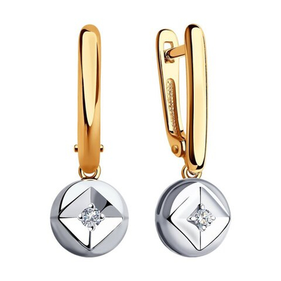 Серьги Au 585 (1021359)