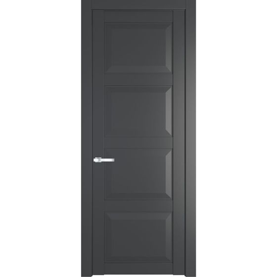 Межкомнатная дверь эмаль Profil Doors 1.4.1PD графит глухая