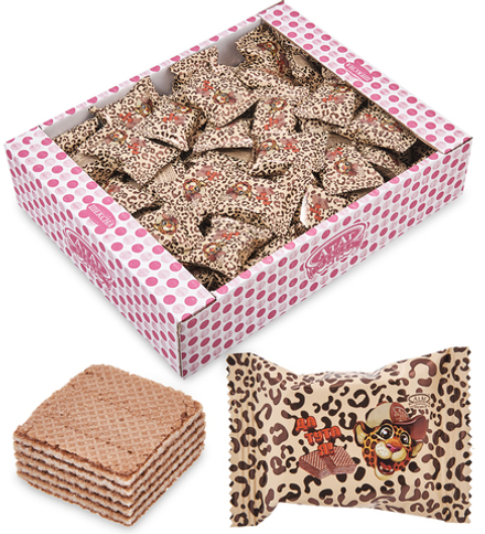 AT-100/3 Вафли неглазированные «Да тута я» 1 кг