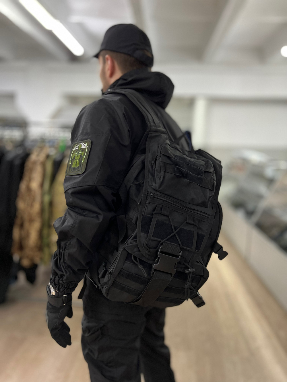 Костюм горка 6 весна лето / черный