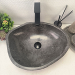 Раковина из речного камня RS-63660 (50*39*15) 0122