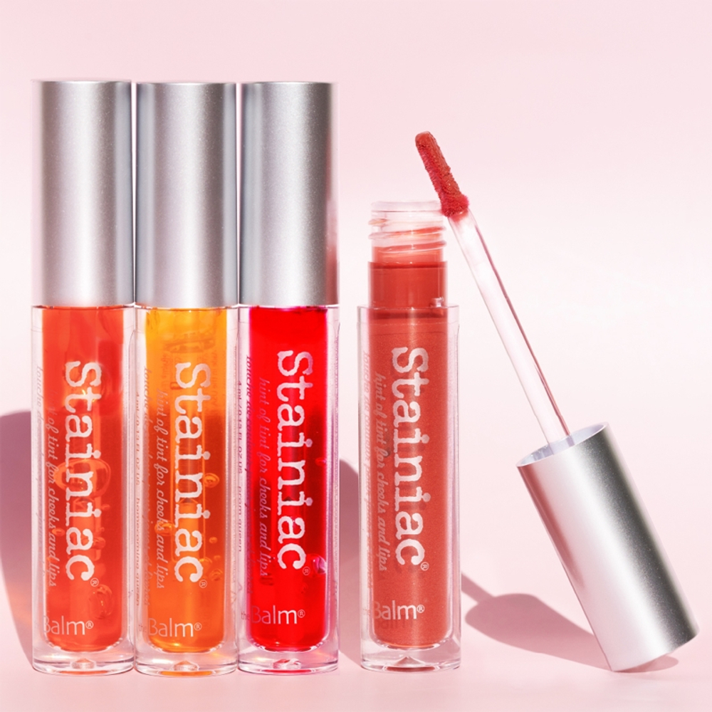 theBalm Stainiac Lip And Cheek Stain - Многофункциональный косметический продукт для макияжа губ и щек оттенок, 4 ml