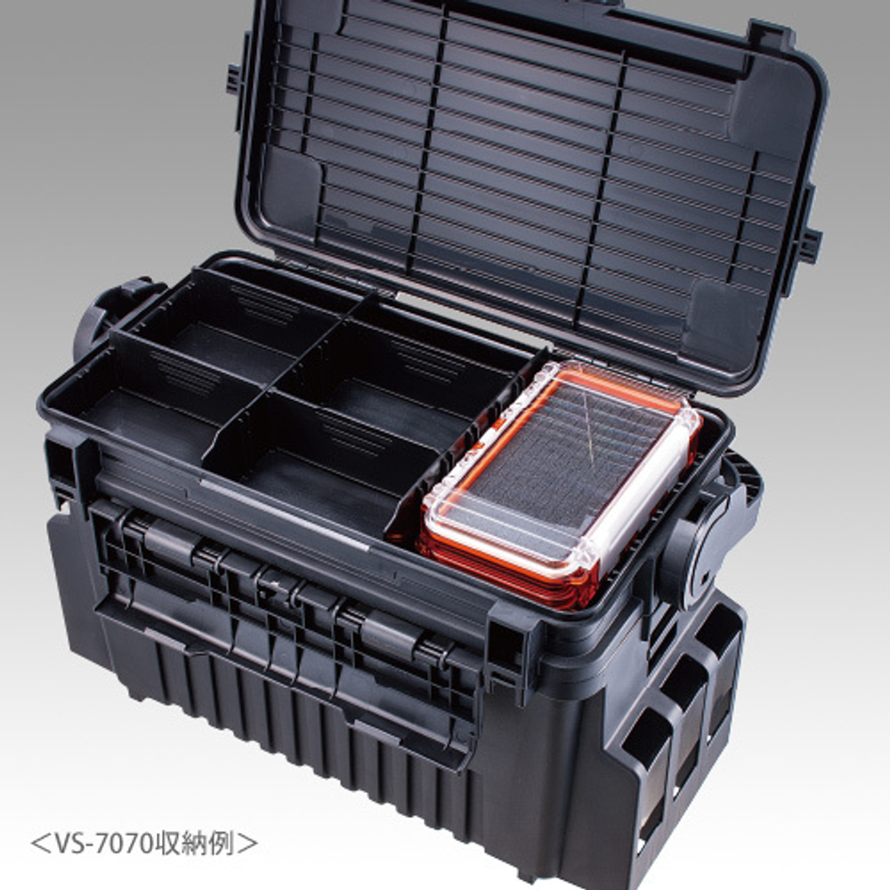 Коробка под приманки MEIHO WATERPROOF CASE WG-2 CLEAR ORANGE