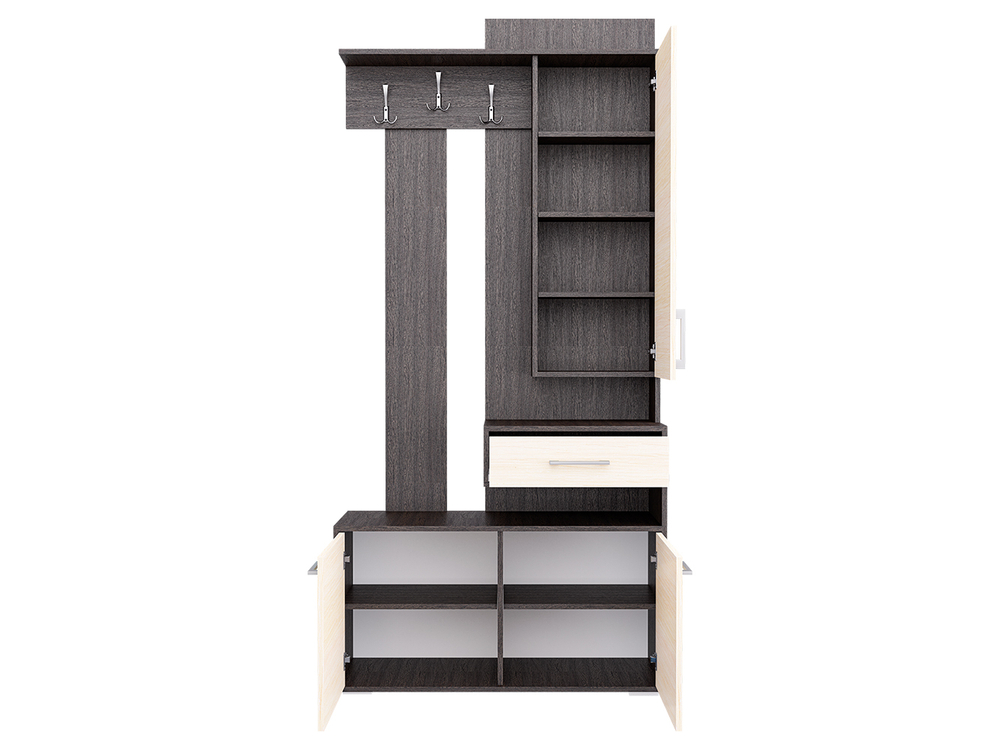 Прихожая ПР11 венге/молоко