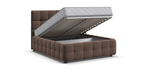 Босс Кровать+ПМ 160 Велюр Монолит мокко