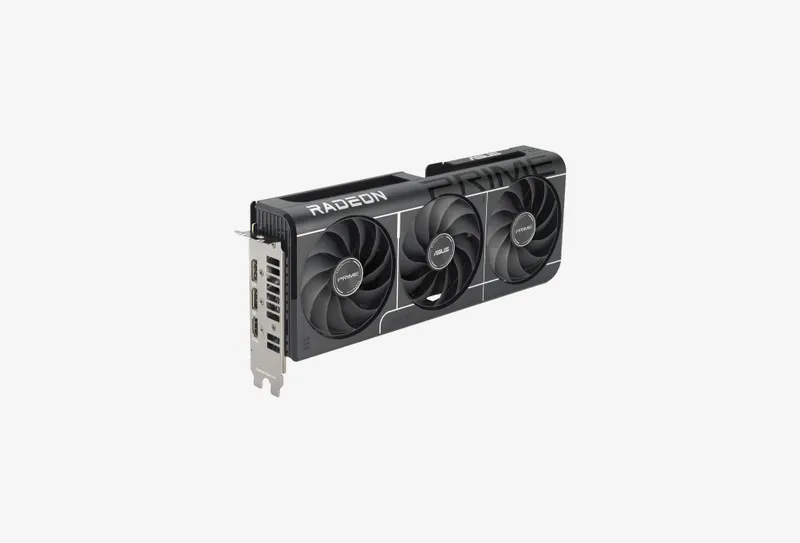 Видеокарта AMD Radeon RX 9060 XT ASUS PRIME OC 16Gb (PRIME-RX9060XT-O16G)