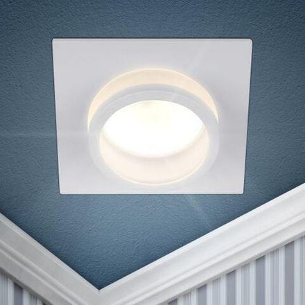 Светильник встраиваемый алюм. KL88 WH MR16/GU5.3 бел. Эра Б0054354