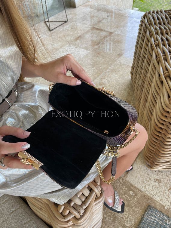 Сумка из кожи питона BG-437