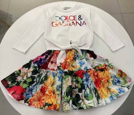 Детский комплект с юбкой Dolce&Gabbana