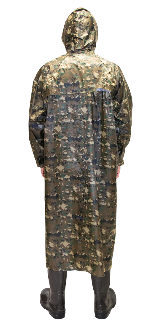 Плащ влагозащитный SIRIUS Стандарт (210 гр/м2) КМФ цифра