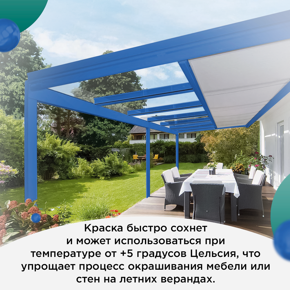 Универсальная акриловая краска без запаха для дерева и пластика Гумвнутрянка | Лофт и дерево (Россия)
