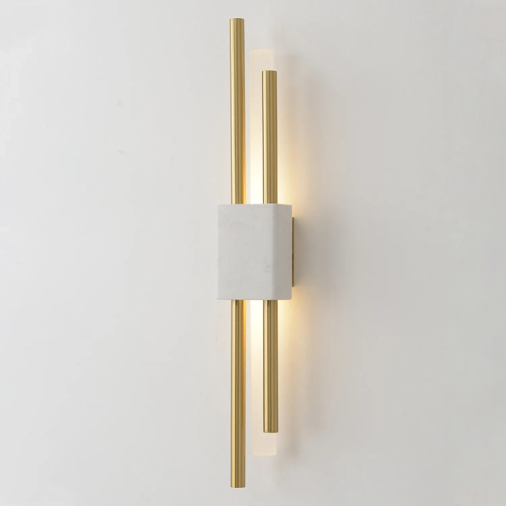 Бра Crystal Lux CARTA AP6W LED WHITE/BRASS