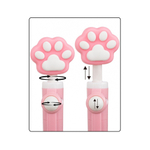 Ручка шариковая, Basir, синие чернила, гироскоп, серия "Лапки", 36 шт