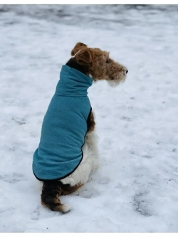 Свитер для собак на молнии попона
