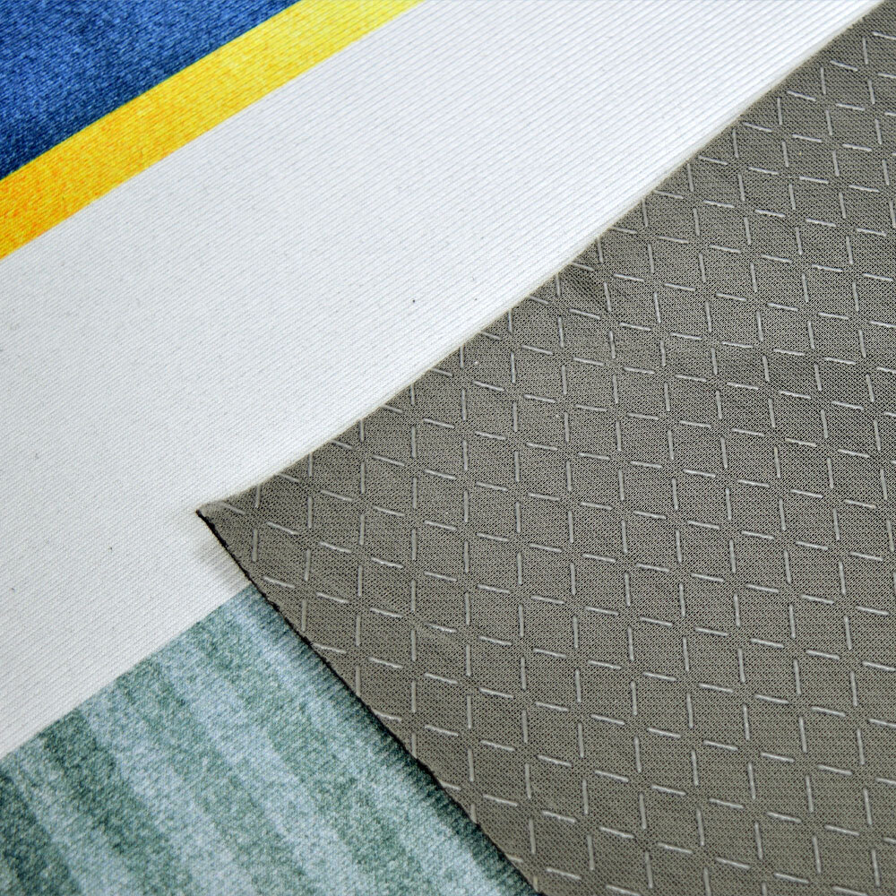 Коврик 80*120см, искусственный войлок/полиэстер, основа ПВХ (силикагель), NN2025-42