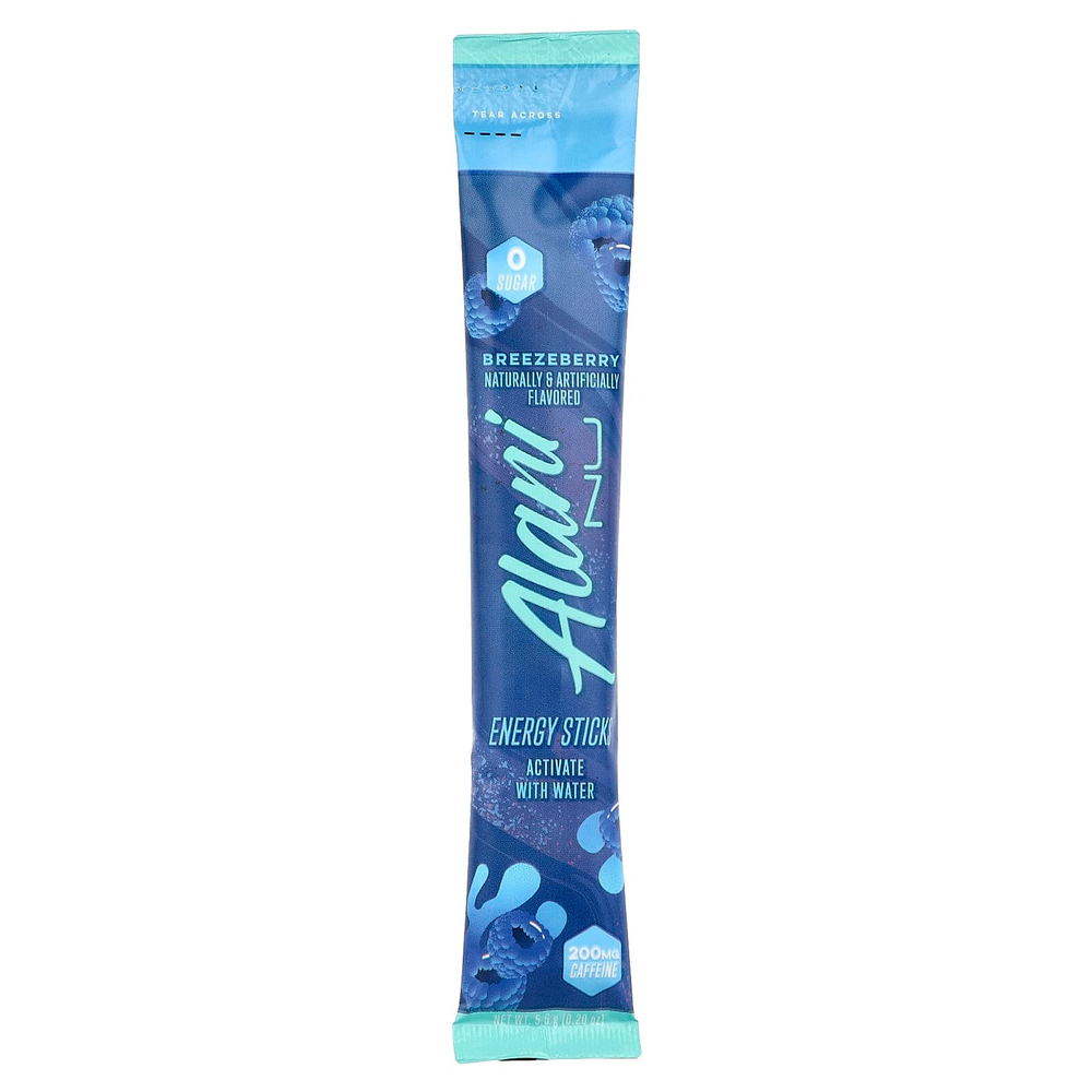 Alani Nu, Energy Sticks, Breezeberry™, 10 пакетиков по 5,6 г (0,2 унции)