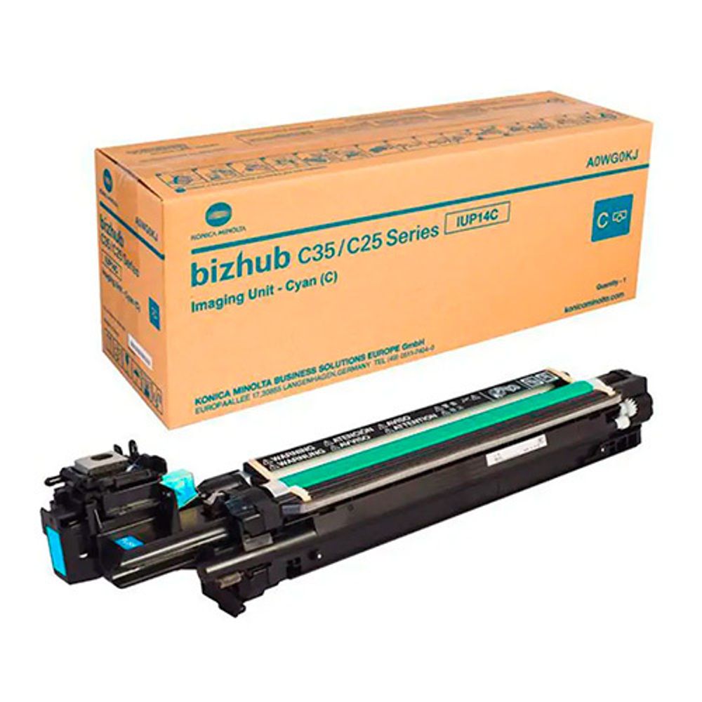 Блок барабана Konica-Minolta bizhub C25/C35/C35P голубой IUP-14C A0WG0KJ