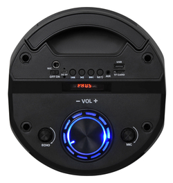 Минисистема Hyundai H-MC170 черный 80Вт/FM/USB/BT/SD/MMC