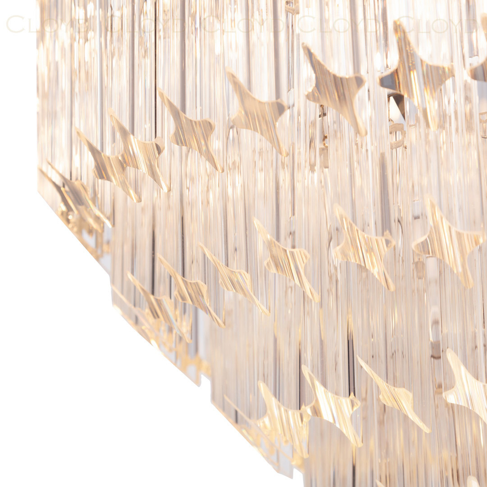 Люстра Cloyd ORATORIA C8 / Ø53 см - хром (арт.10504)