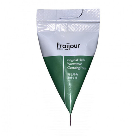 Очищающая пенка с полынью для проблемной кожи Fraijour Original Herb Wormwood Cleansing Foam 5 мл