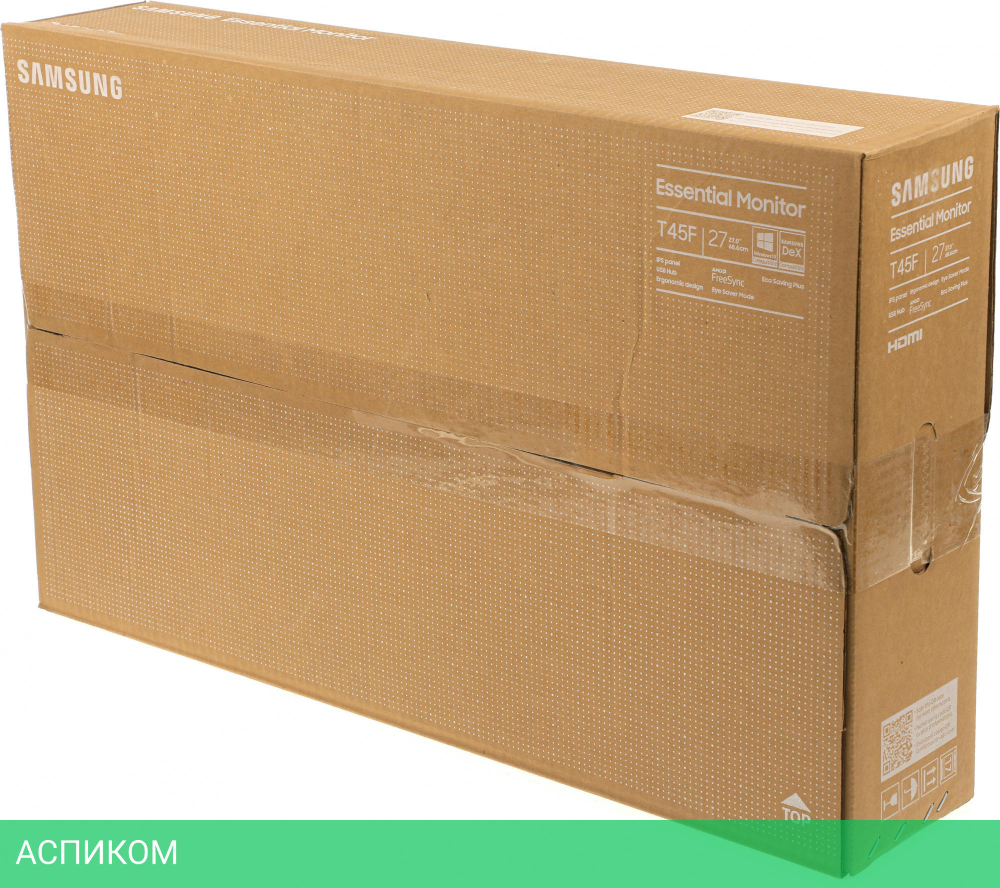 Монитор Samsung F27T450FZU черный (LF27T450FZUXEN)