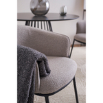 Стул Bergenson Bjorn Paal, букле, серый