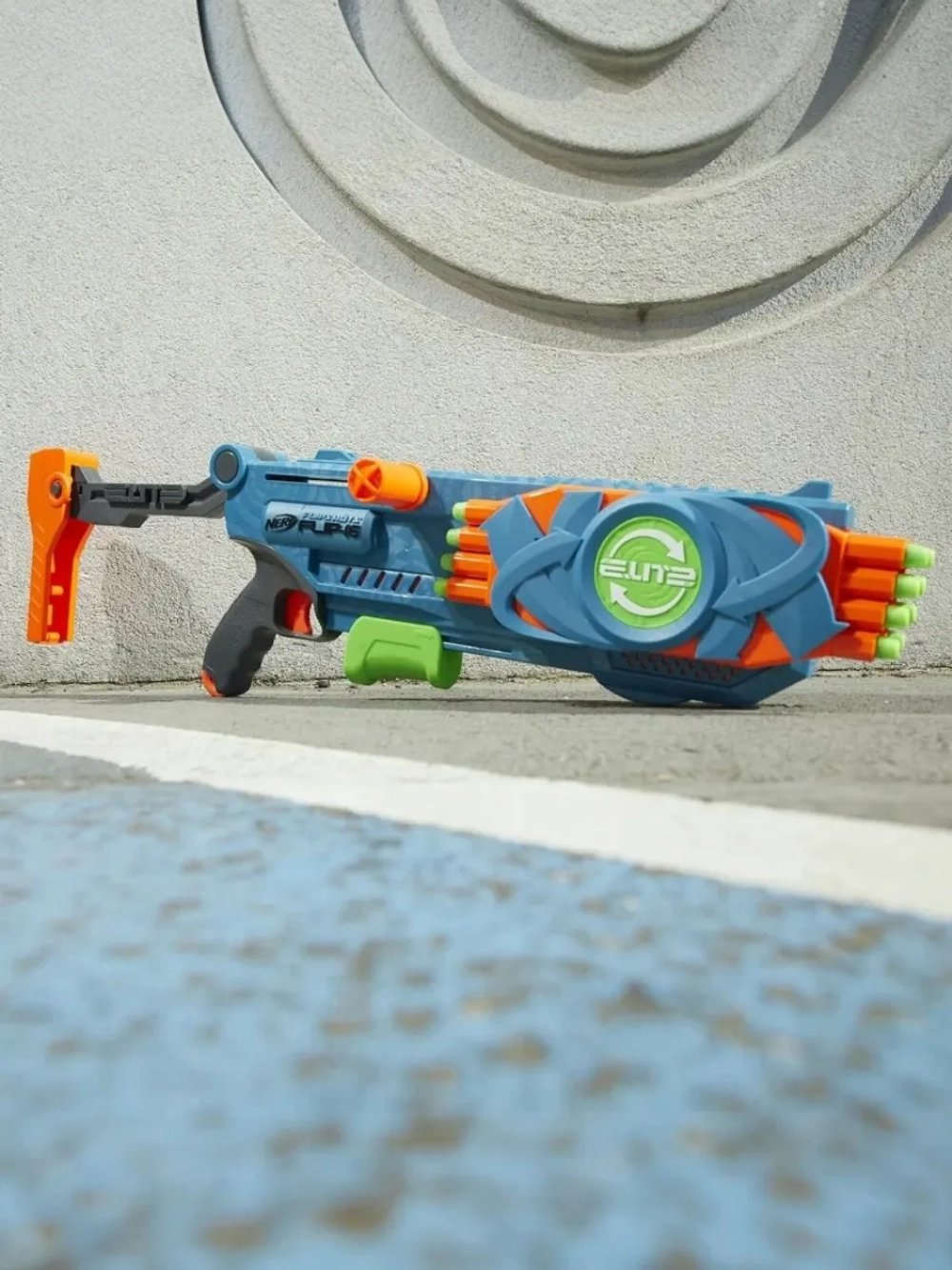 Бластер Нерф Элит Elit 2.0 Flipshots Flip 16 F2551 демо