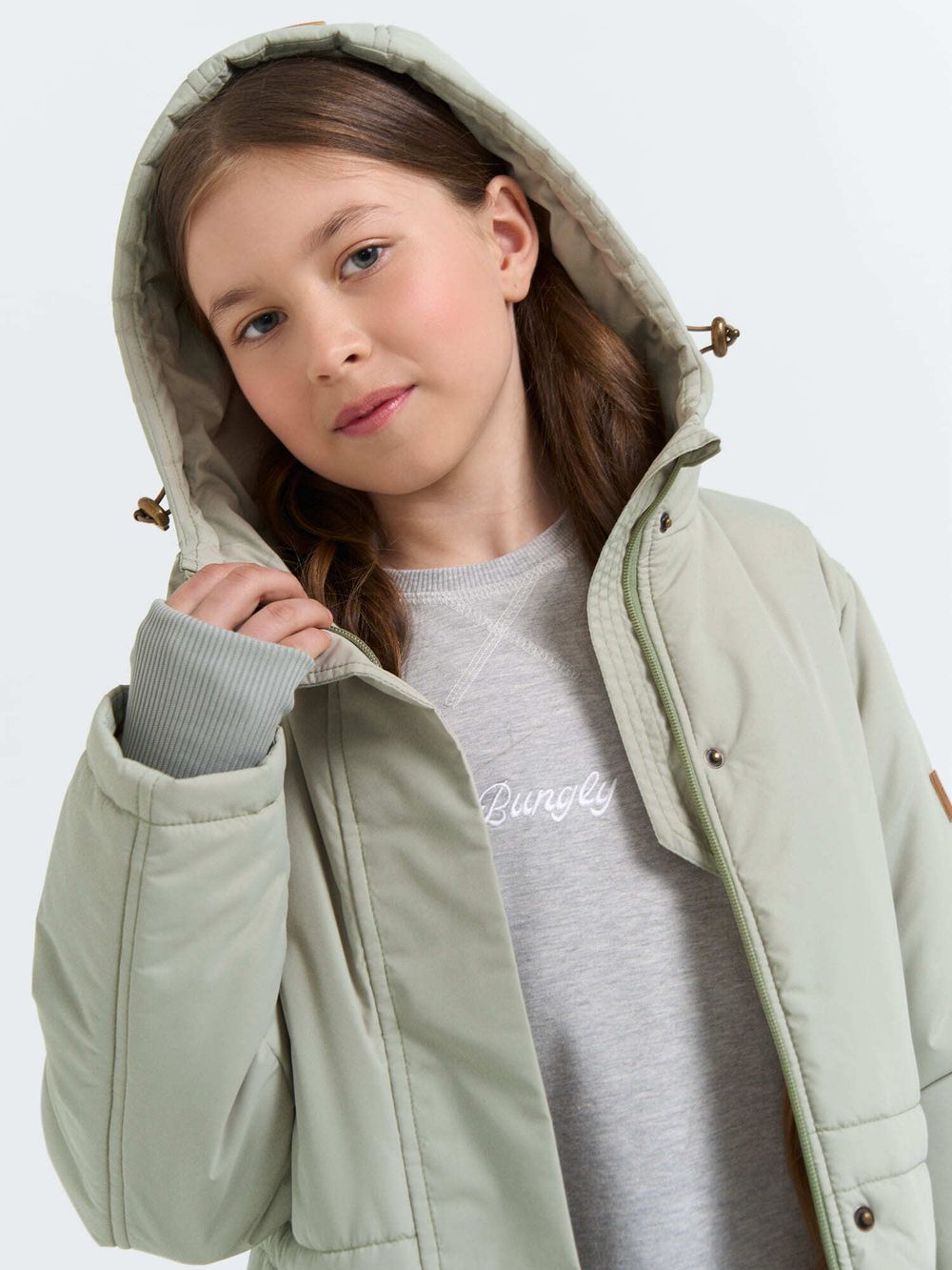 Пальто демисезонное "Шалфей" 7+