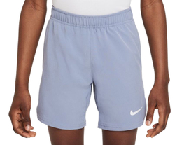 Шорты для мальчика теннисные Nike Boys Court Flex Ace Short - ashen slate/ashen slate/white