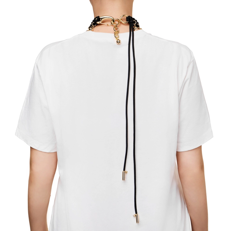 Колье Любовники – Золото, Черное