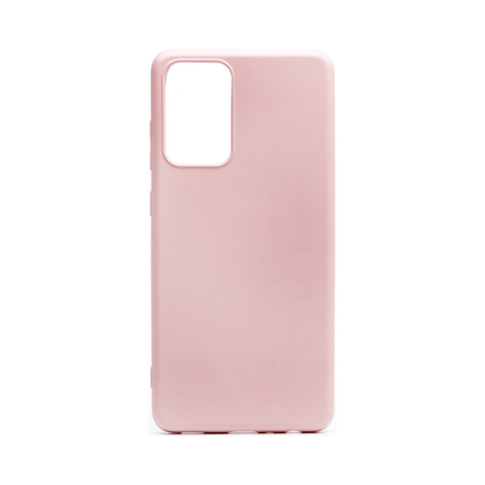Силиконовый матовый чехол Activ Full Original Design для Samsung A72, розовый