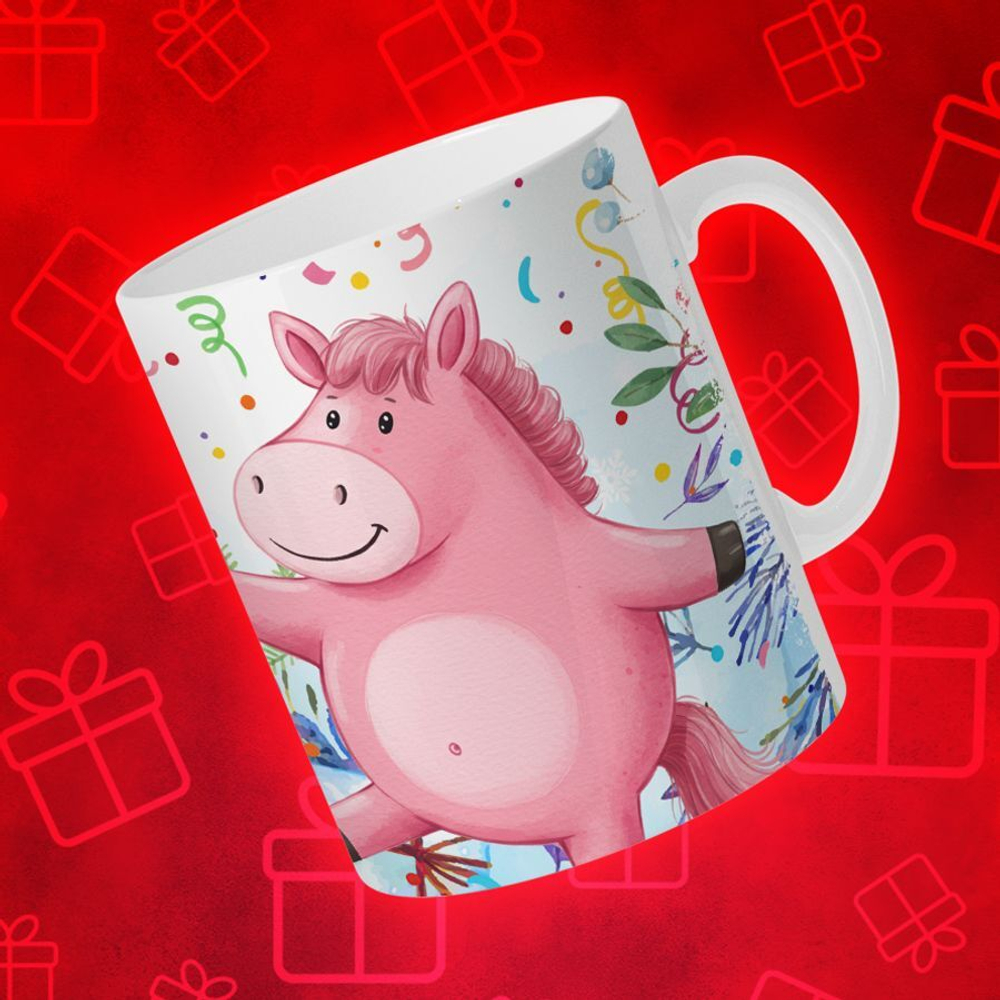 Новогодняя лошадка