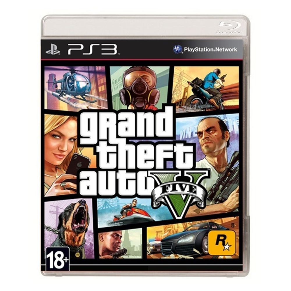 Grand Theft Auto GTA 5 (PS3) Б/У