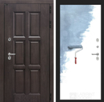 Дверь с терморазрывом входная Лабиринт ЛОНДОН ТЕРМО 28 Грунт под покраску