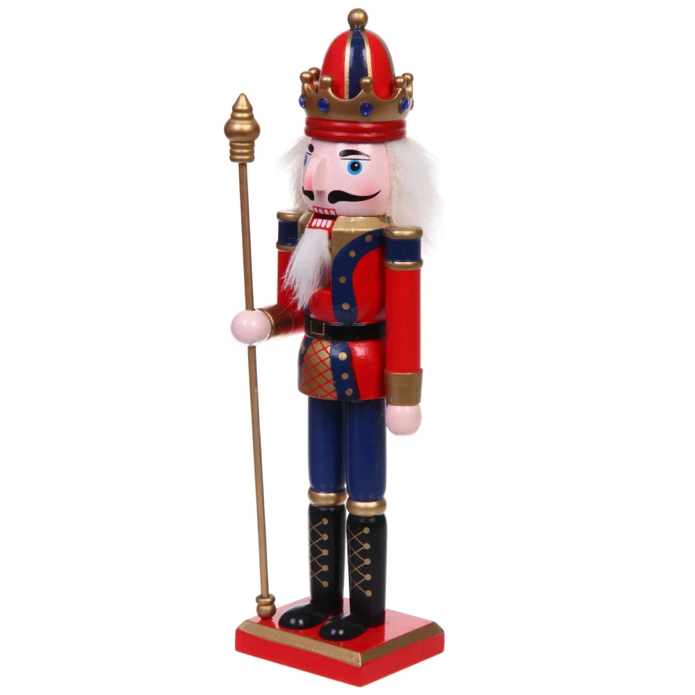 Фигурка новогодняя «Щелкунчик - Величественная корона» 8,2*8*30,2 см
