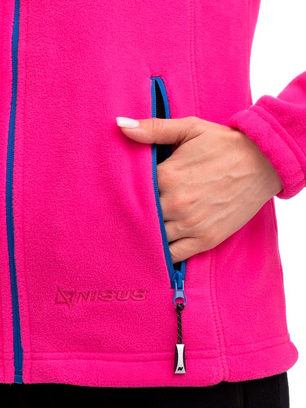 Кофта флисовая женская Nisus MIRA цвет фуксия, размер XL (T-N-FJM-50-170-F)