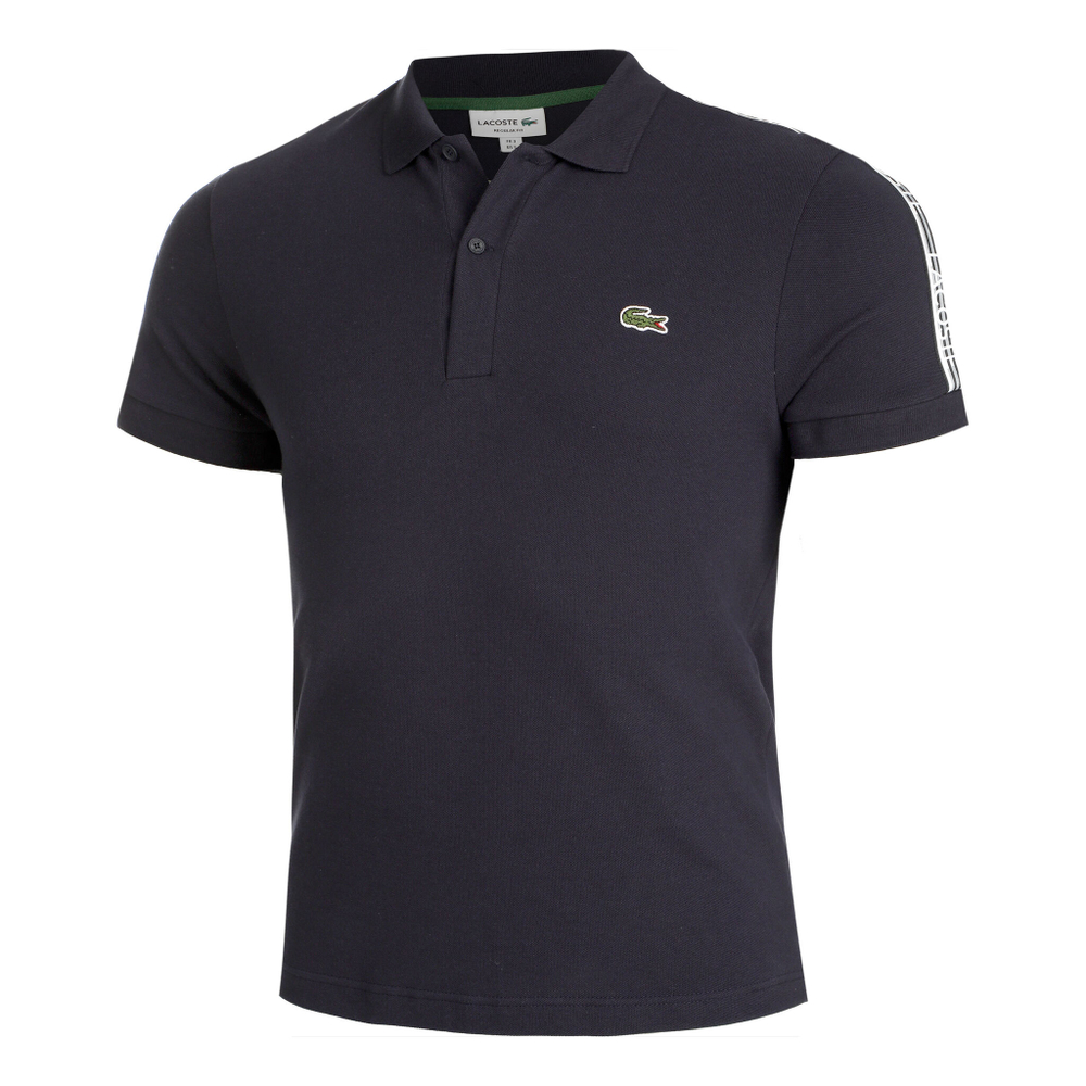 Мужское теннисное поло Lacoste Core Graphics Polo Men - Dark Blue