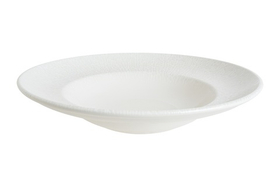 Тарелка d=240 мм. глубокая 400 мл. h=52 мм. Белый Редикс, форма Гурмэ Bonna