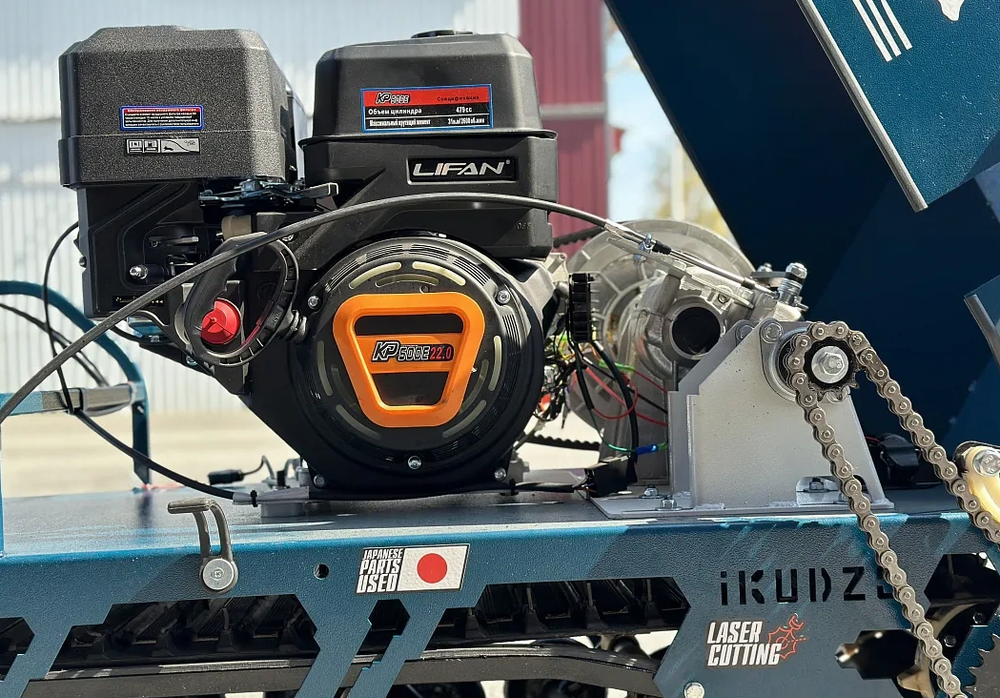 Мотобуксировщик IKUDZO TERRAIN LONG 1700/600 EKR22 (с реверсом)