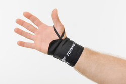 Бинты неэластичные TOTEMIC CLO для фиксации запястья, отделка черная