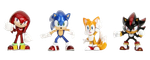 Набор фигурок Jada Toys Sonic the Hedgehog Sonic