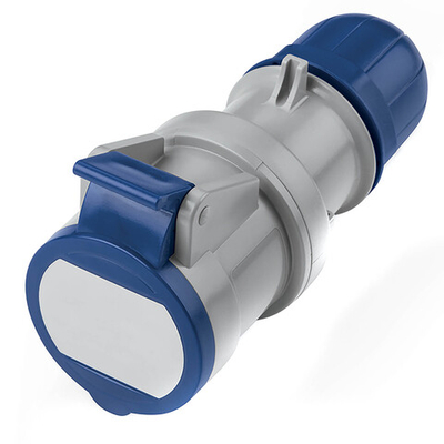 Розетка кабельная с безвинтовыми клеммами IP44 16A 2P+E 230В