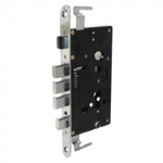 Корпус врезного замка 2524-3Р (Zohen) (632С) (закруг.планка) LEKSA