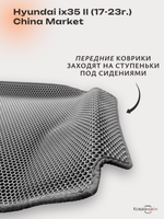 Передние автомобильные коврики ЭВА с бортами для Hyundai ix35 II (17-23г.) China Market