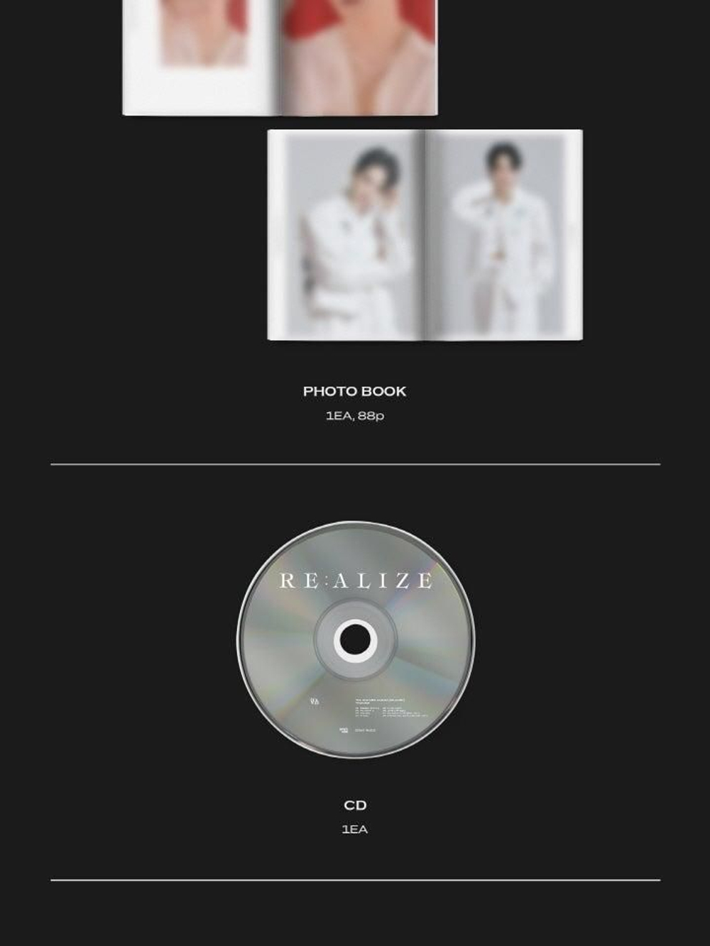 Альбом TO1 - RE:ALIZE 2nd Mini Album 2 Version SET