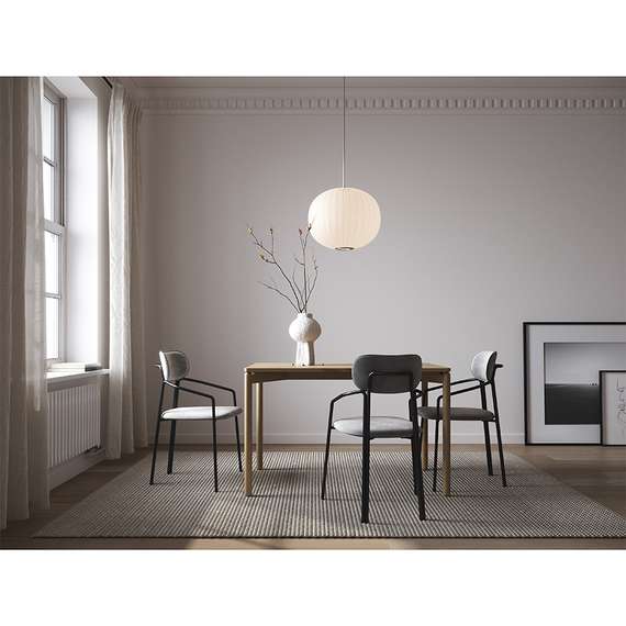 Стул Ror, Round, серый велюр